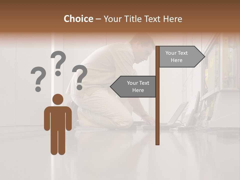 Posters Stockphotos Working PowerPoint Template