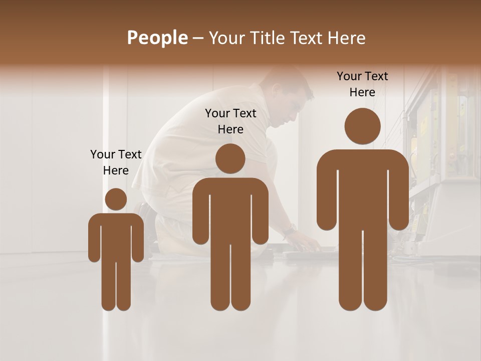 Posters Stockphotos Working PowerPoint Template