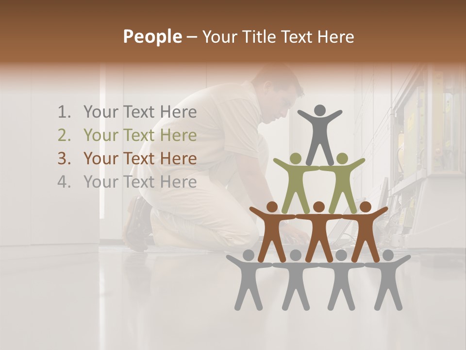 Posters Stockphotos Working PowerPoint Template