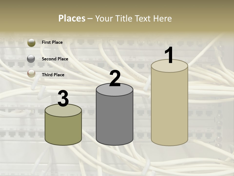 Networkcable Poster Server PowerPoint Template