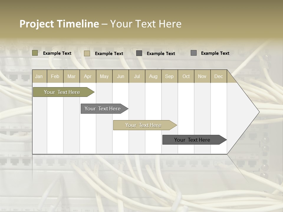 Networkcable Poster Server PowerPoint Template