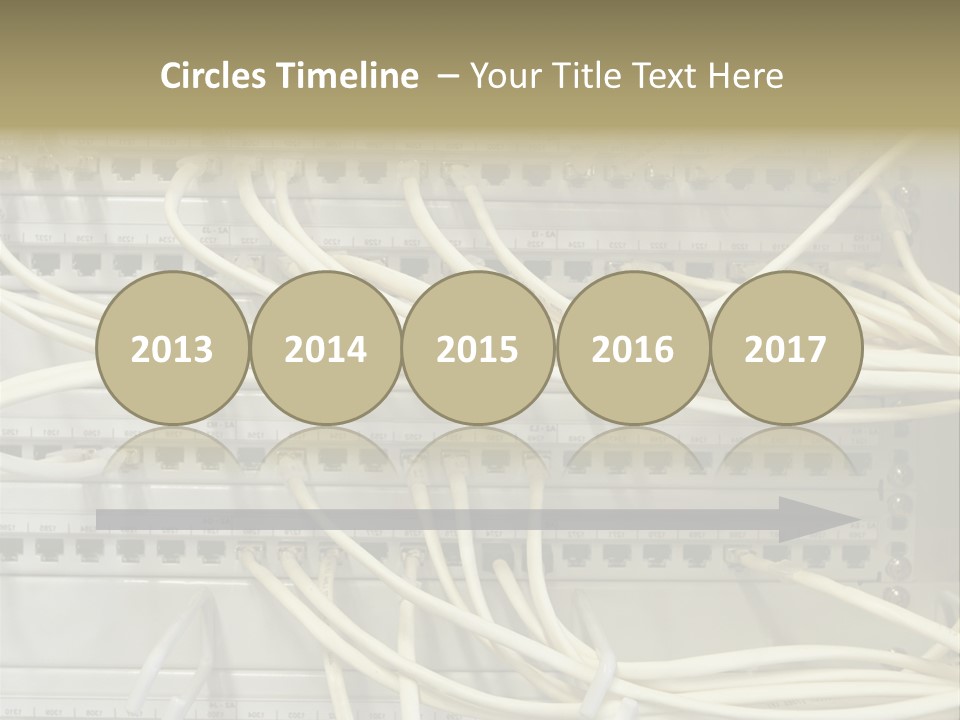 Networkcable Poster Server PowerPoint Template