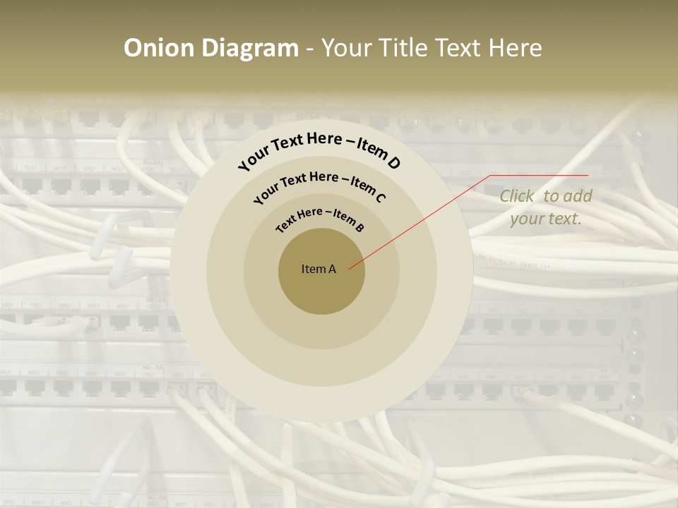 Networkcable Poster Server PowerPoint Template