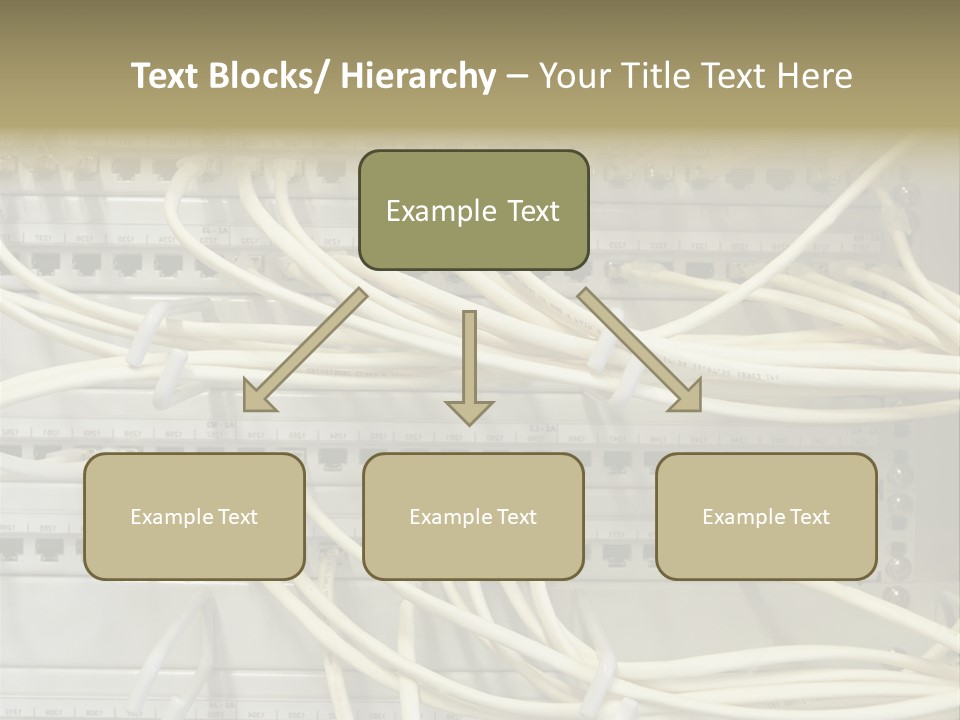 Networkcable Poster Server PowerPoint Template