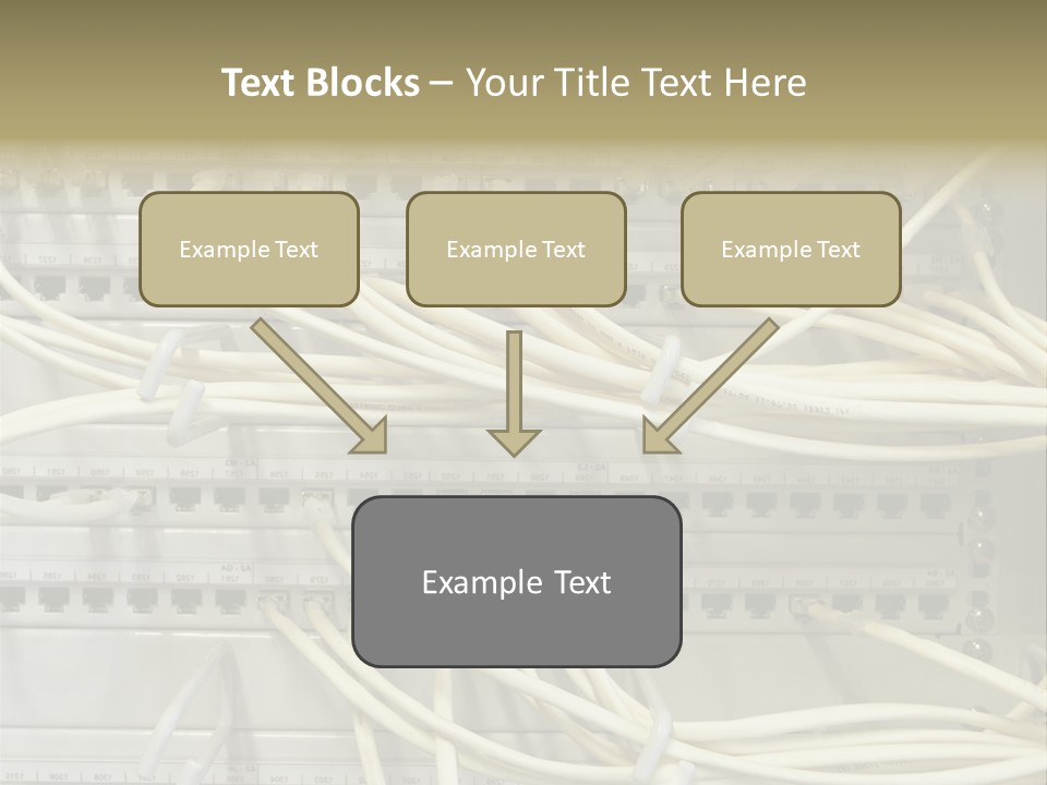 Networkcable Poster Server PowerPoint Template