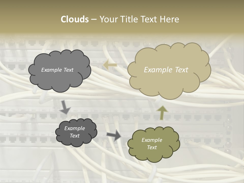 Networkcable Poster Server PowerPoint Template