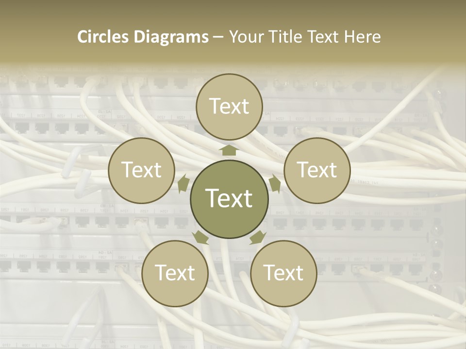 Networkcable Poster Server PowerPoint Template