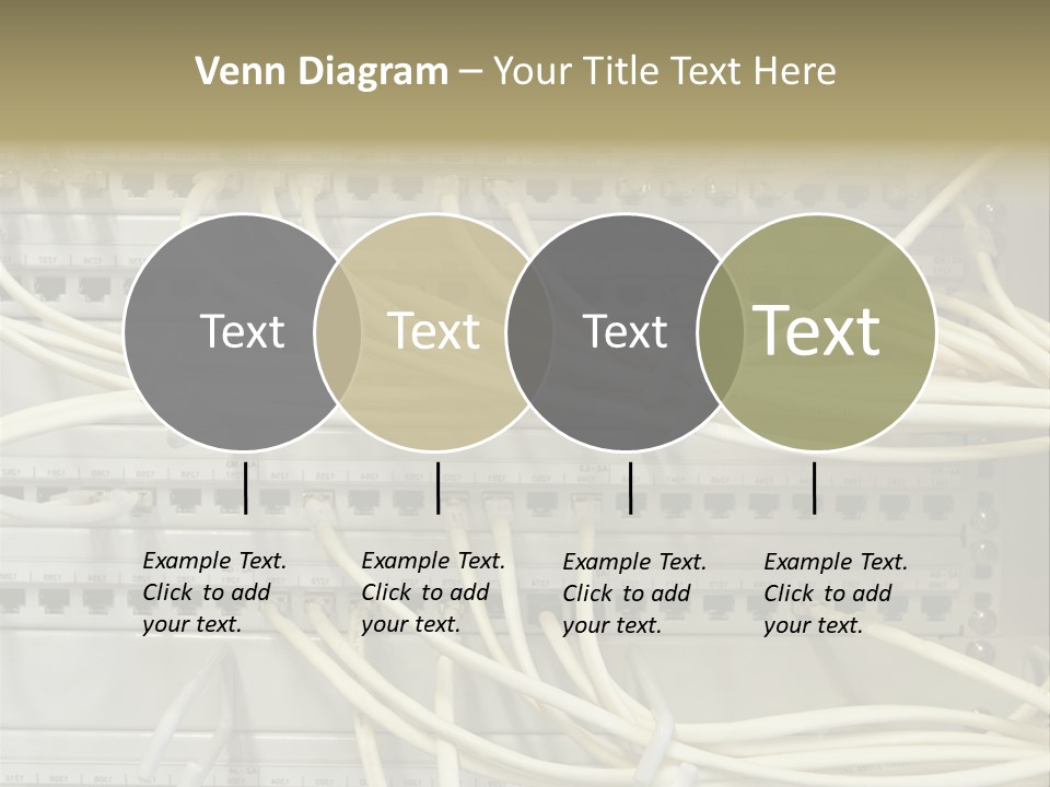 Networkcable Poster Server PowerPoint Template