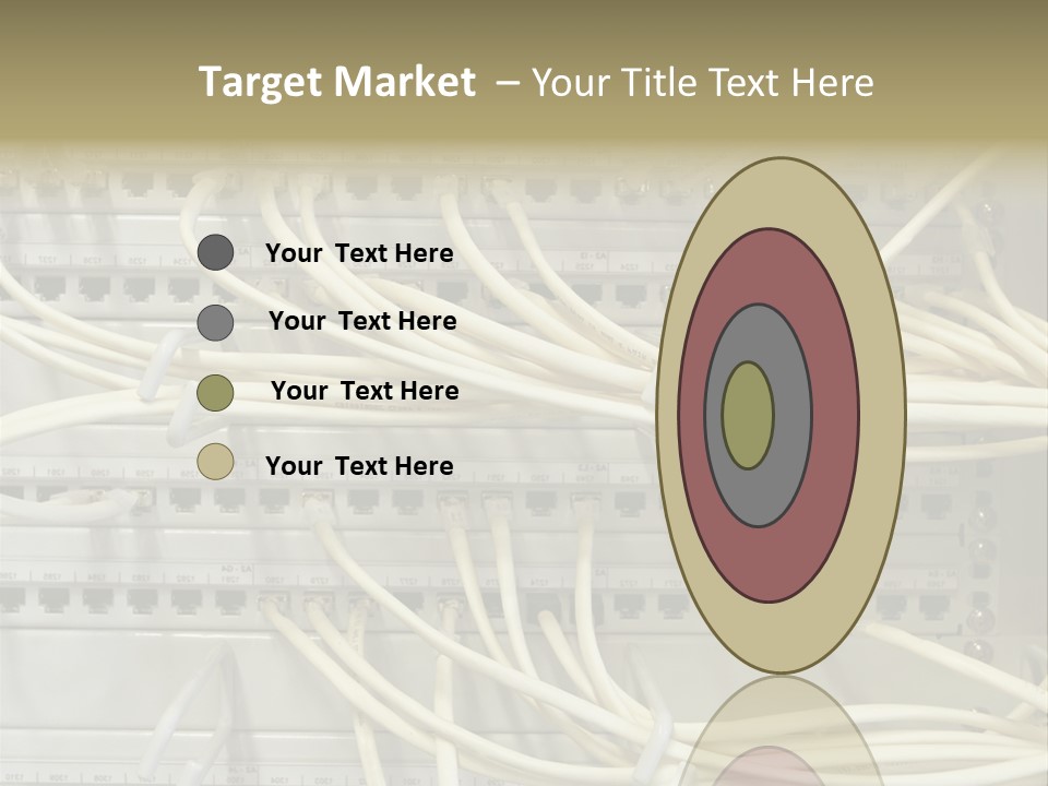 Networkcable Poster Server PowerPoint Template