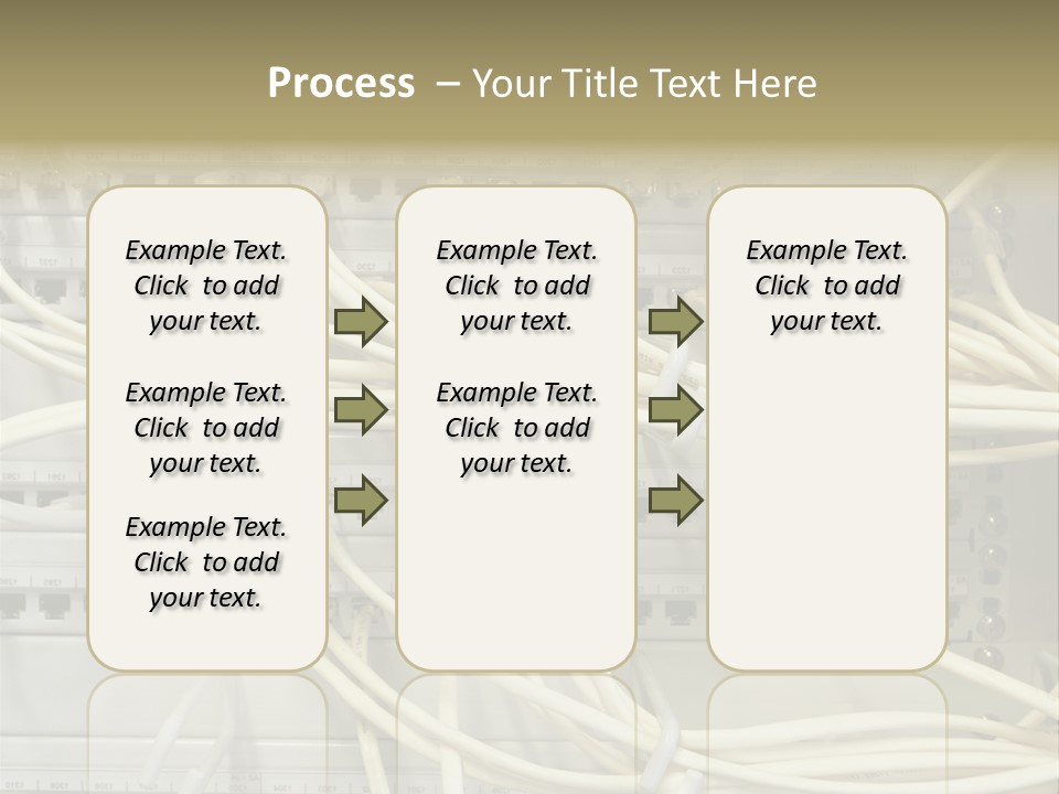 Networkcable Poster Server PowerPoint Template