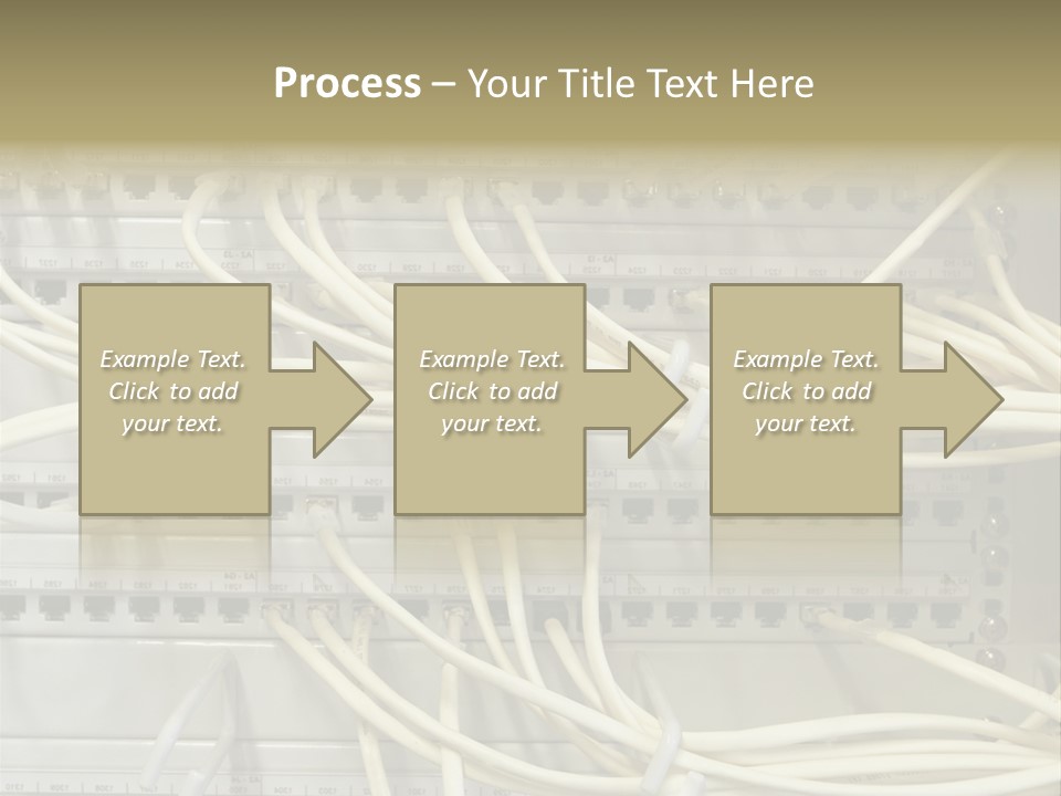 Networkcable Poster Server PowerPoint Template