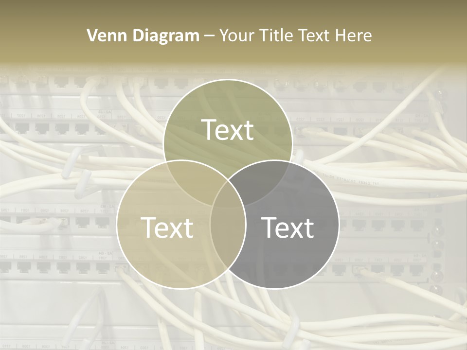 Networkcable Poster Server PowerPoint Template