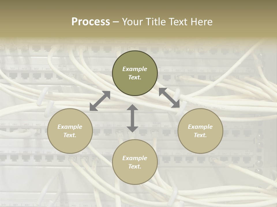 Networkcable Poster Server PowerPoint Template