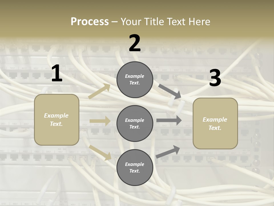 Networkcable Poster Server PowerPoint Template
