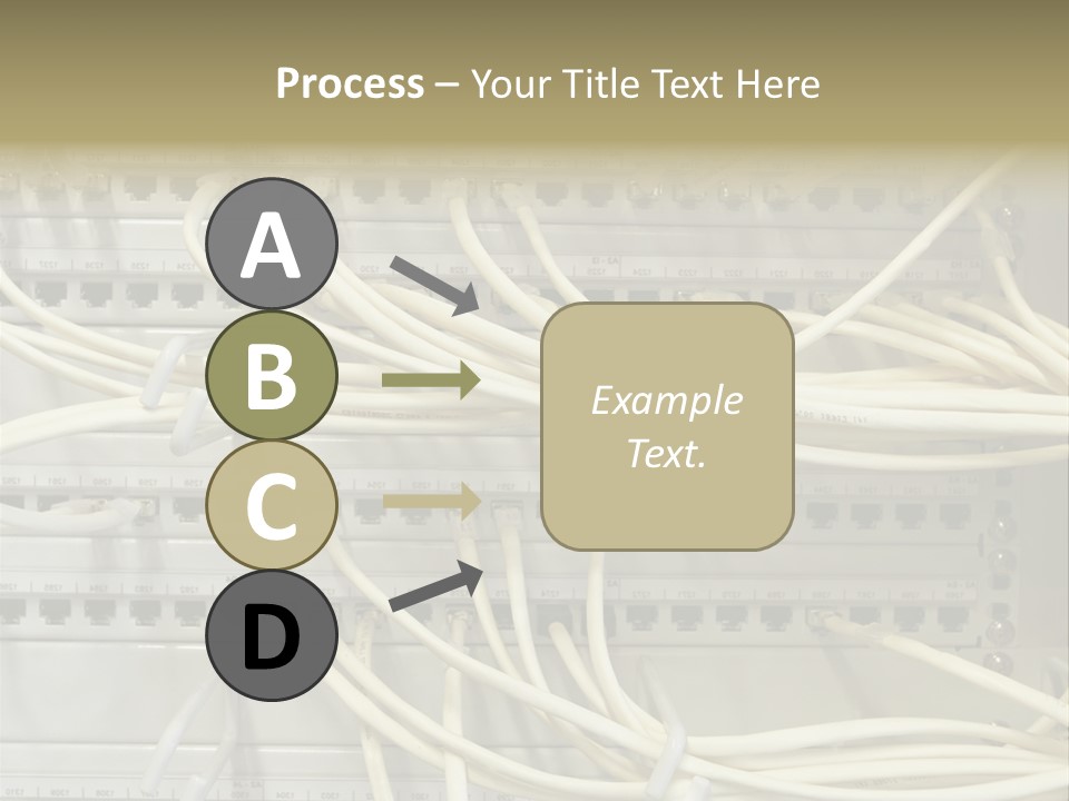 Networkcable Poster Server PowerPoint Template
