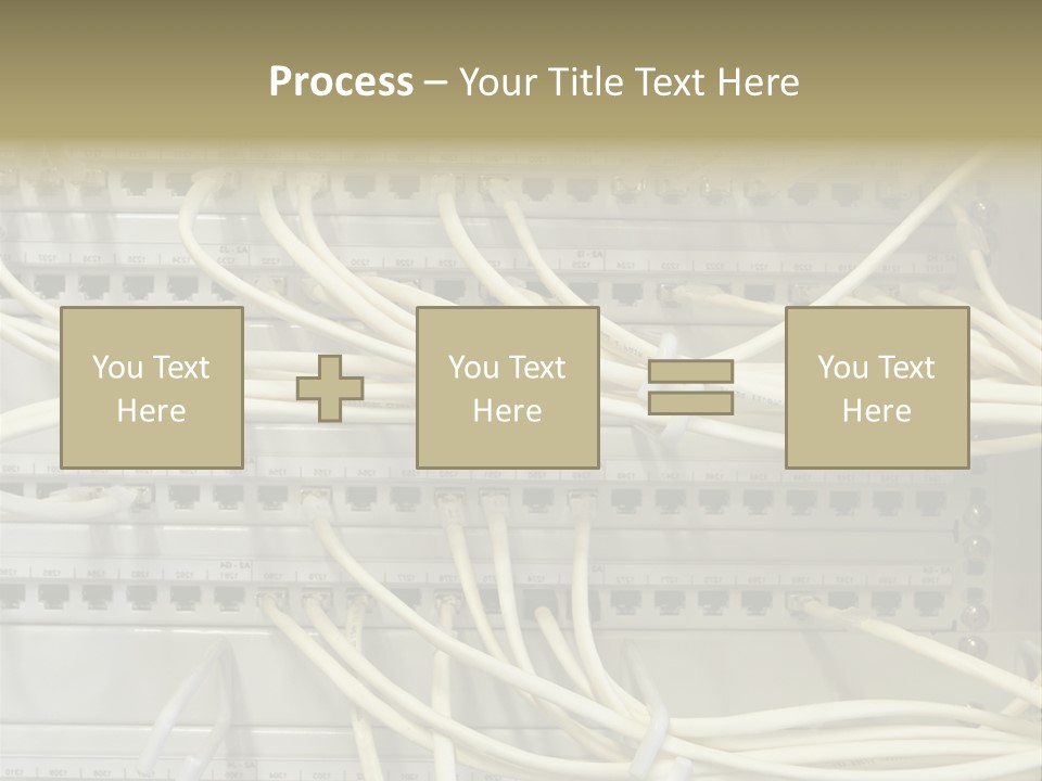 Networkcable Poster Server PowerPoint Template