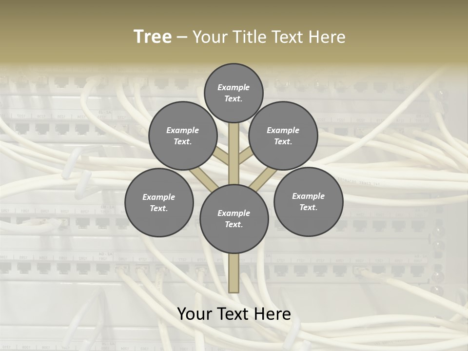 Networkcable Poster Server PowerPoint Template