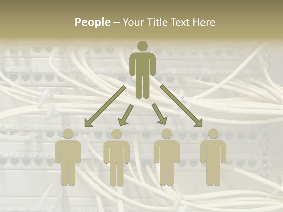 Networkcable Poster Server PowerPoint Template