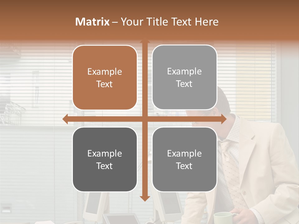 Stockphotos Clothed Officeinterior PowerPoint Template