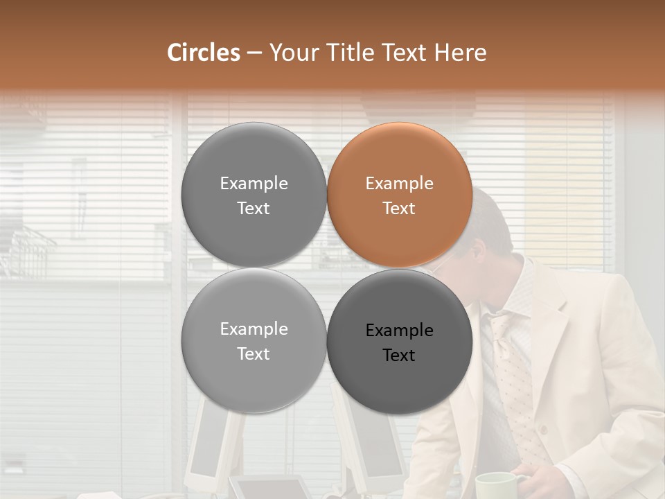 Stockphotos Clothed Officeinterior PowerPoint Template