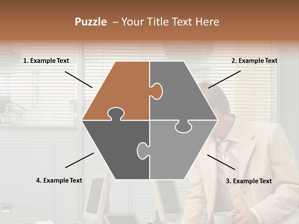 Stockphotos Clothed Officeinterior PowerPoint Template