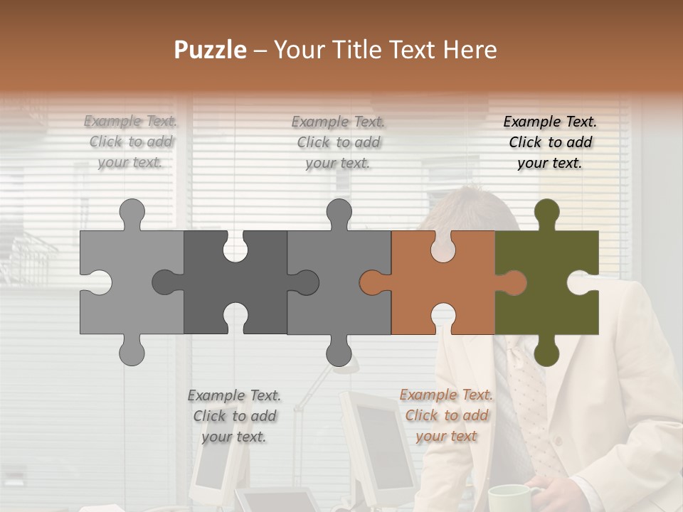 Stockphotos Clothed Officeinterior PowerPoint Template