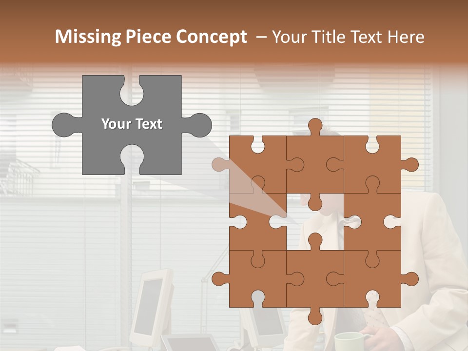 Stockphotos Clothed Officeinterior PowerPoint Template