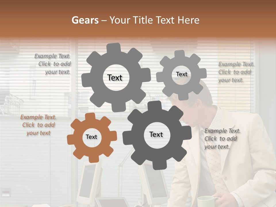 Stockphotos Clothed Officeinterior PowerPoint Template