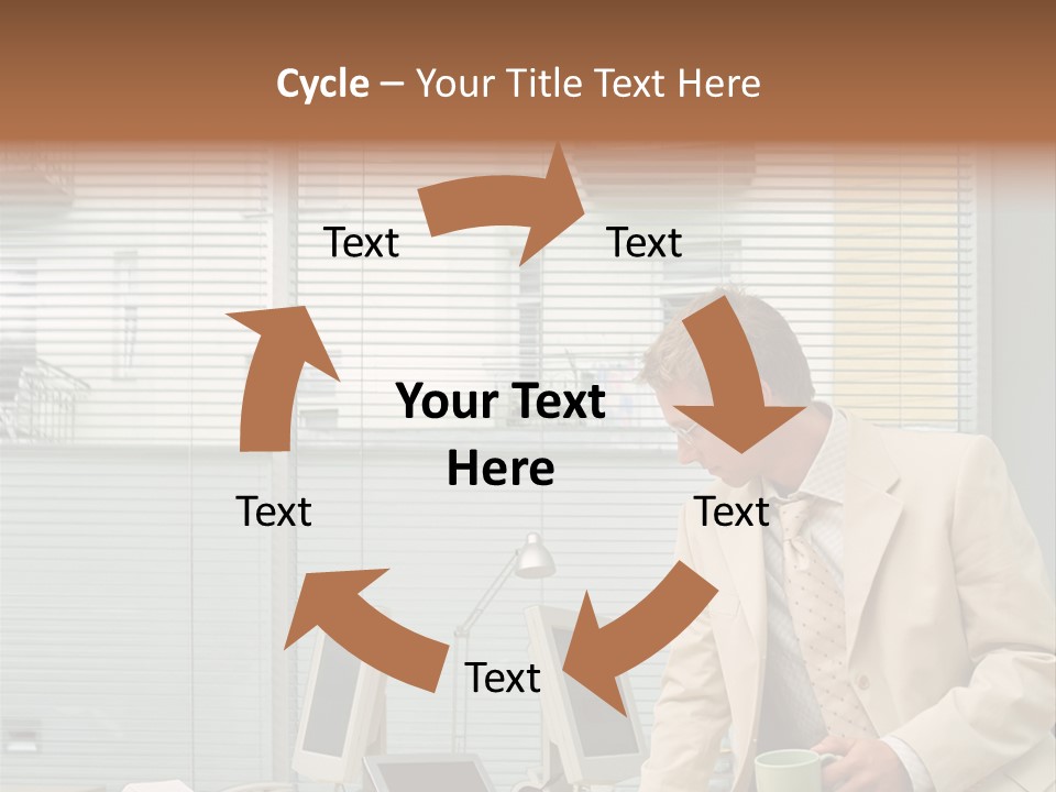 Stockphotos Clothed Officeinterior PowerPoint Template