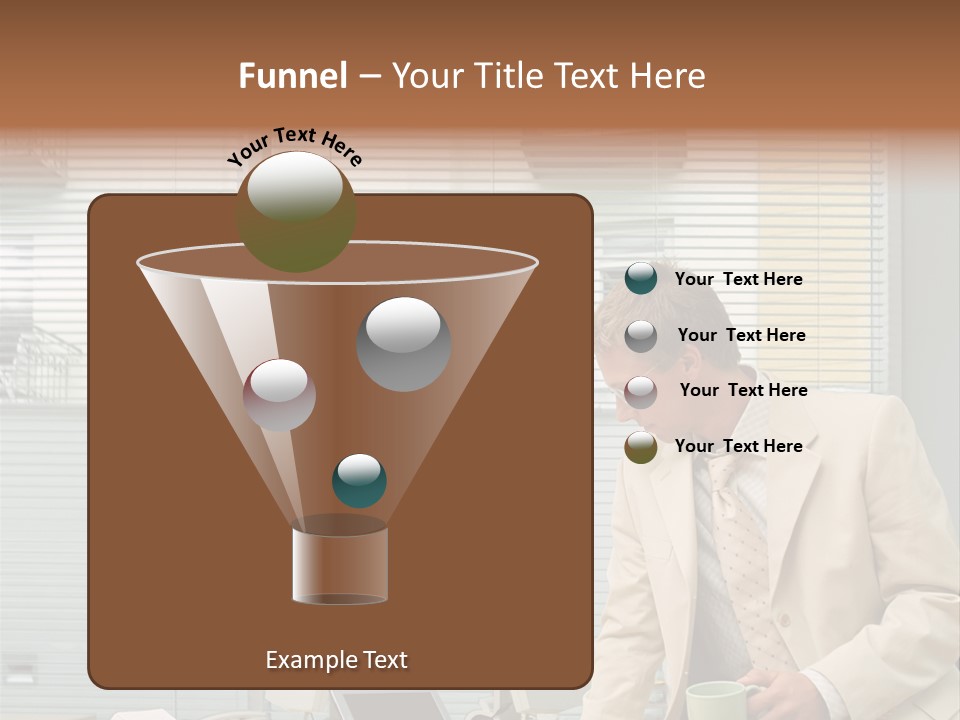 Stockphotos Clothed Officeinterior PowerPoint Template
