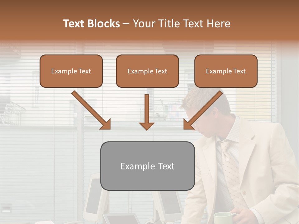 Stockphotos Clothed Officeinterior PowerPoint Template