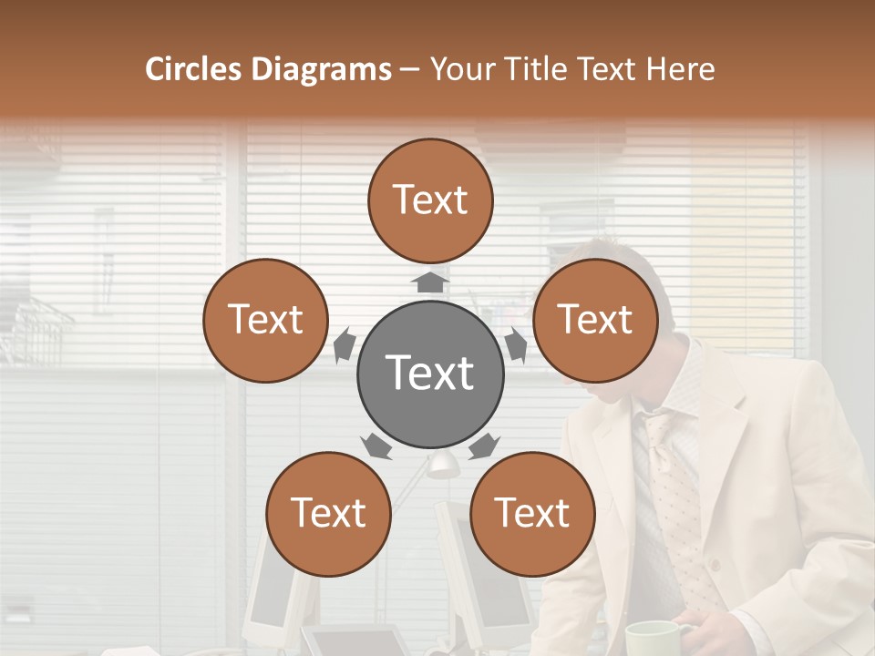 Stockphotos Clothed Officeinterior PowerPoint Template