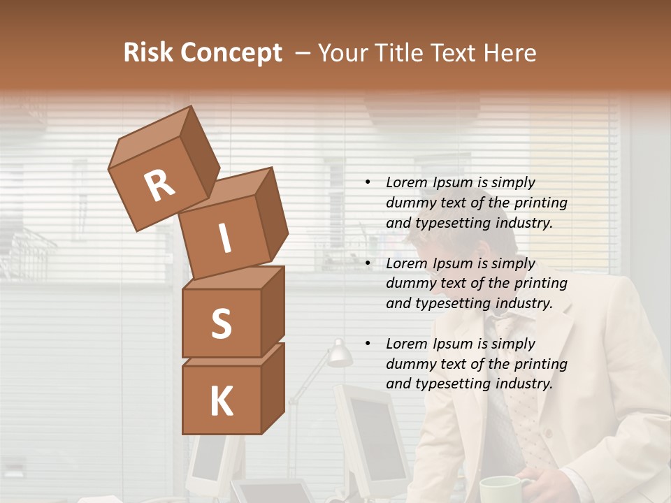 Stockphotos Clothed Officeinterior PowerPoint Template