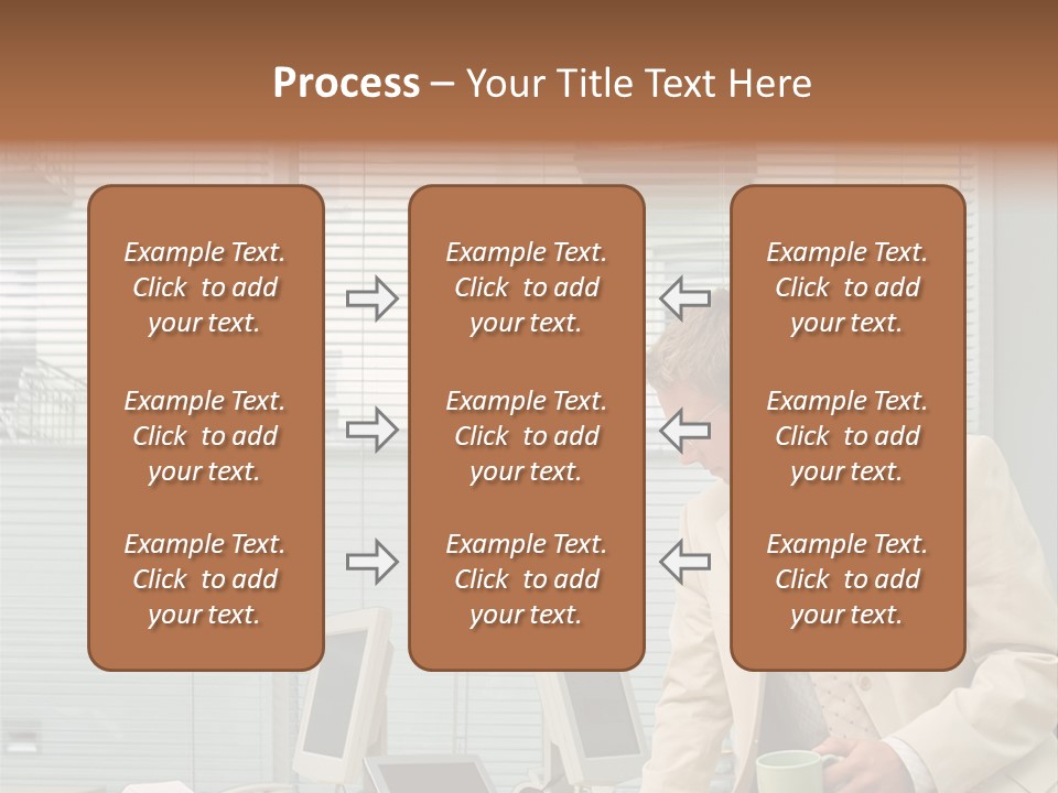 Stockphotos Clothed Officeinterior PowerPoint Template