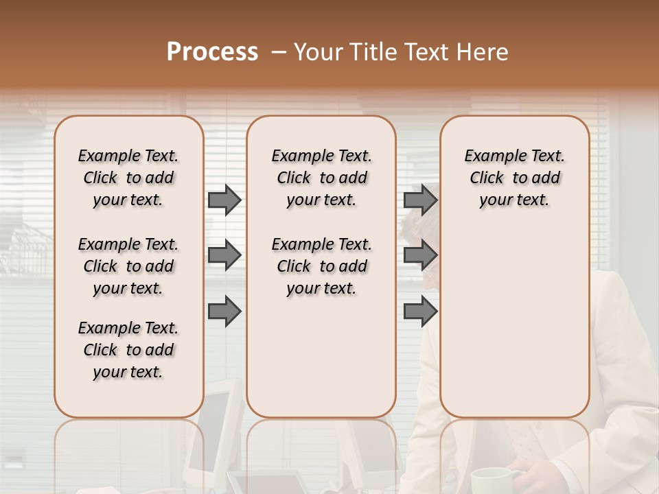 Stockphotos Clothed Officeinterior PowerPoint Template