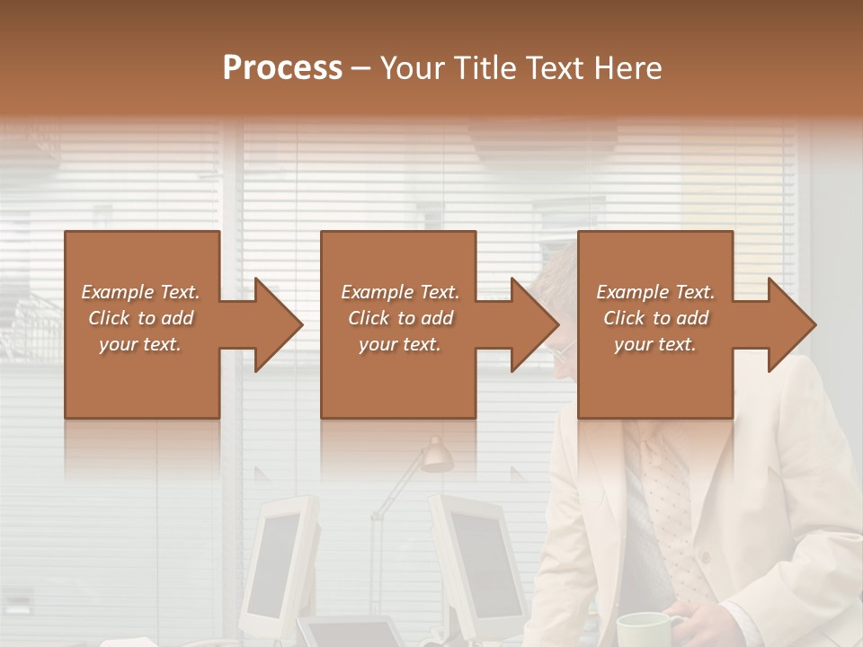 Stockphotos Clothed Officeinterior PowerPoint Template