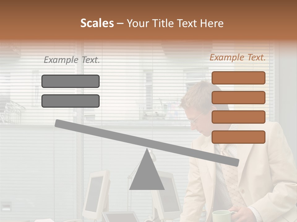 Stockphotos Clothed Officeinterior PowerPoint Template