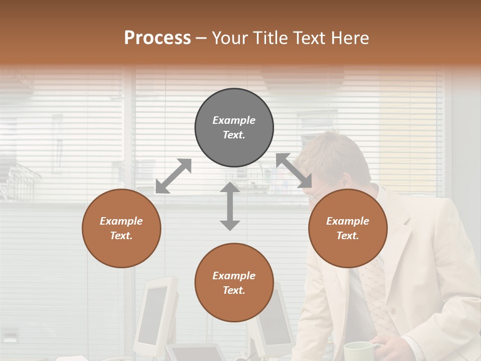 Stockphotos Clothed Officeinterior PowerPoint Template