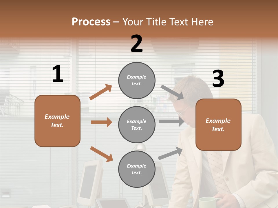Stockphotos Clothed Officeinterior PowerPoint Template