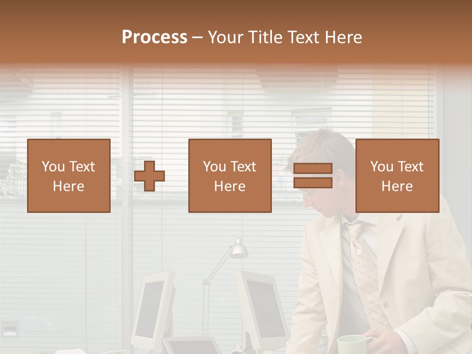 Stockphotos Clothed Officeinterior PowerPoint Template