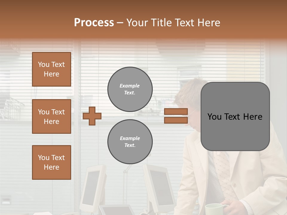 Stockphotos Clothed Officeinterior PowerPoint Template