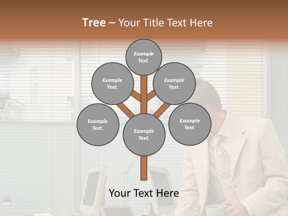 Stockphotos Clothed Officeinterior PowerPoint Template