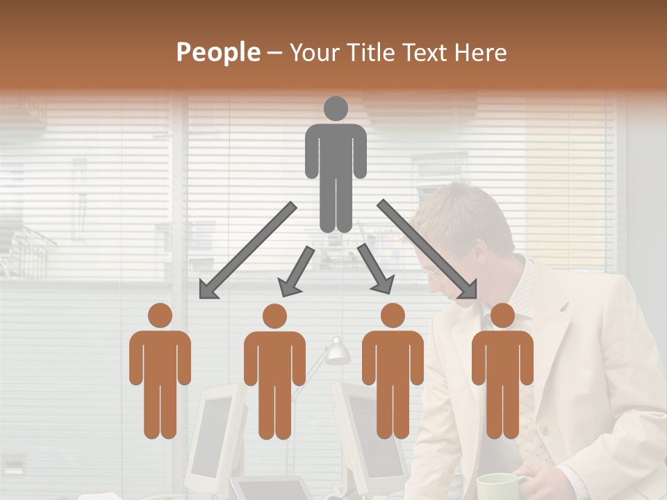 Stockphotos Clothed Officeinterior PowerPoint Template