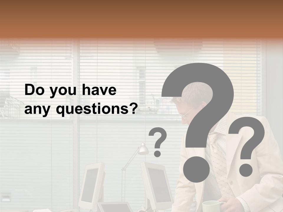 Stockphotos Clothed Officeinterior PowerPoint Template