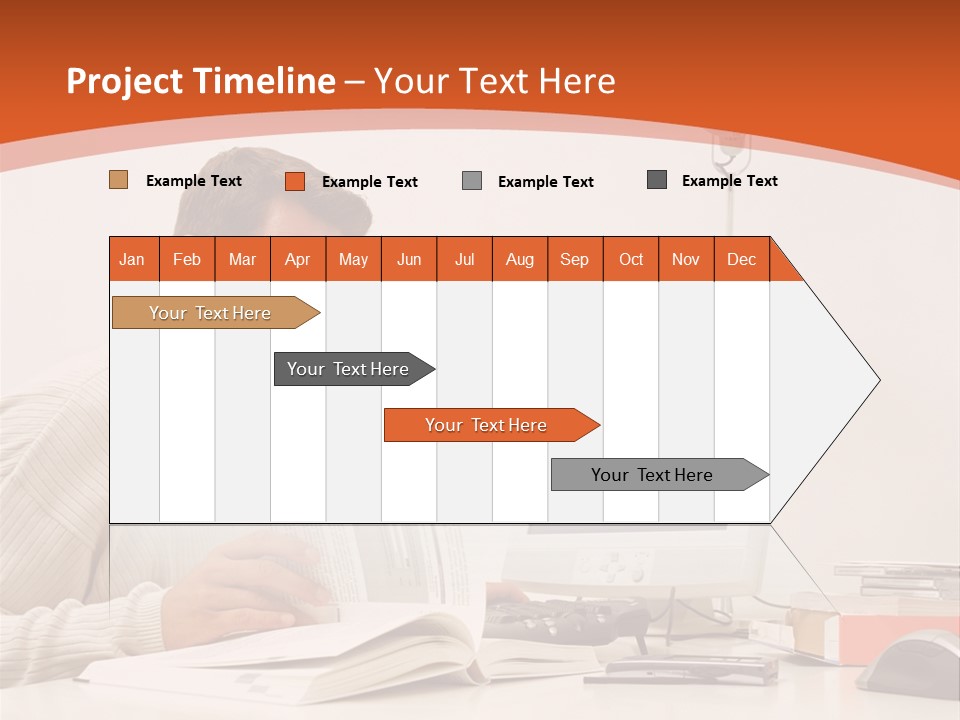 Stockphotograph Concentration Working PowerPoint Template