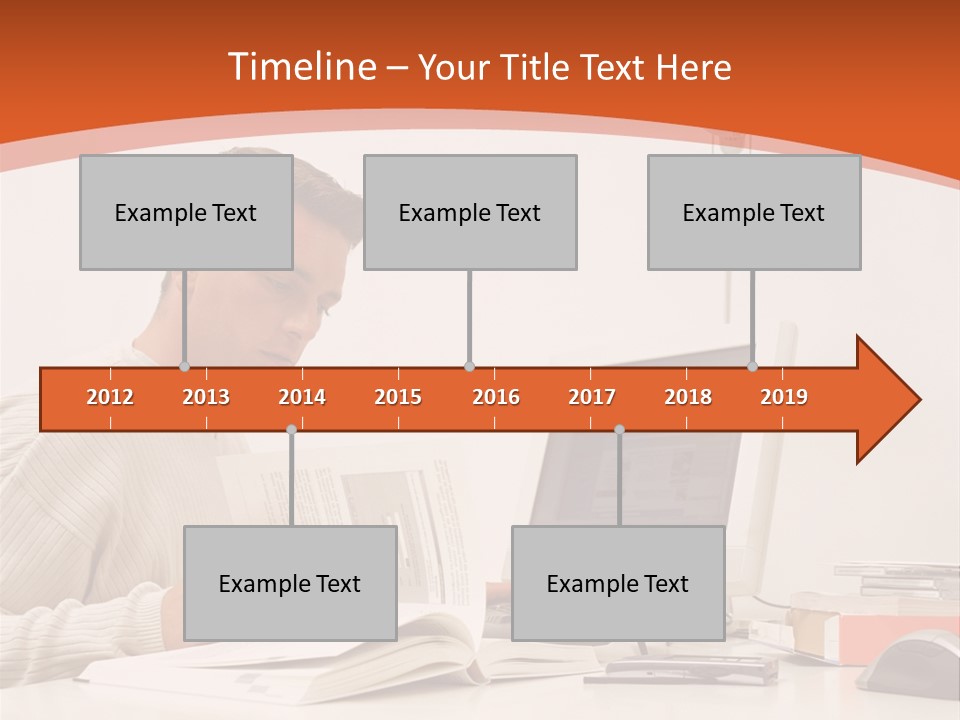 Stockphotograph Concentration Working PowerPoint Template