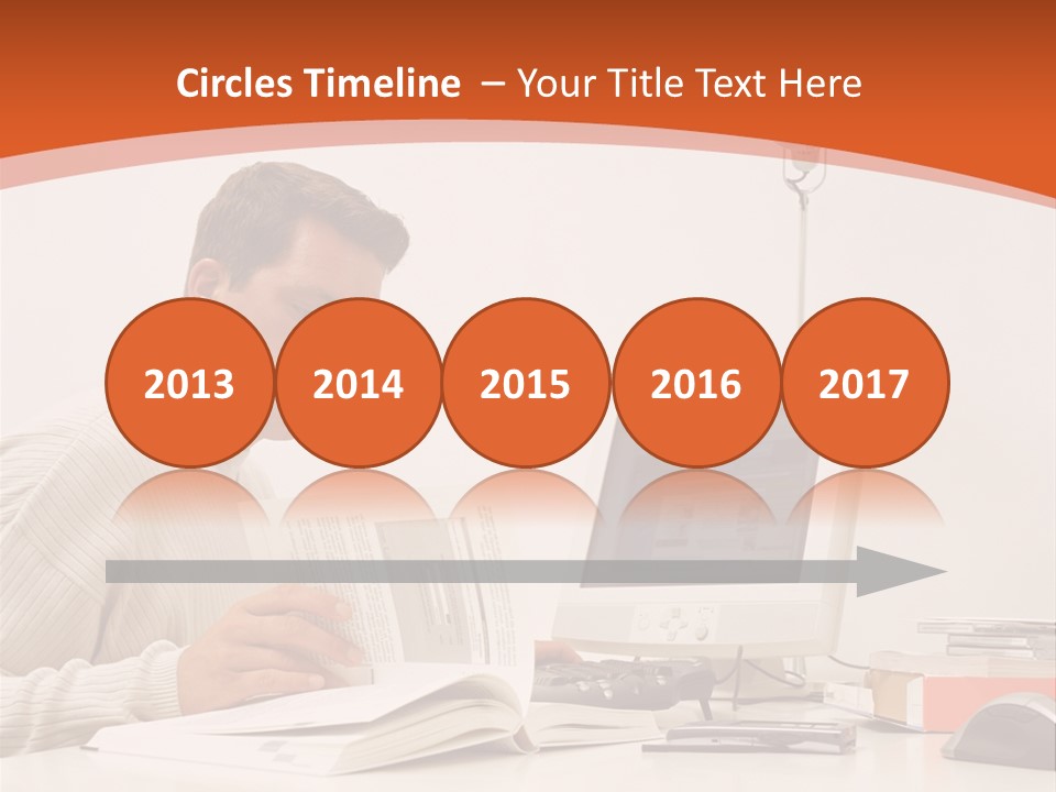 Stockphotograph Concentration Working PowerPoint Template