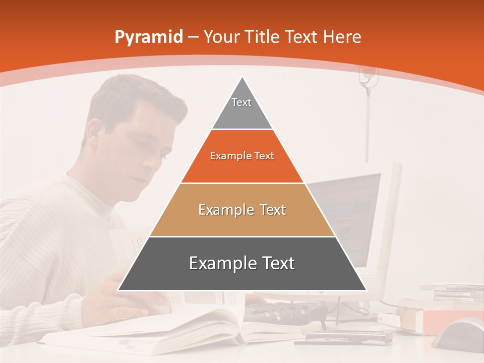 Stockphotograph Concentration Working PowerPoint Template