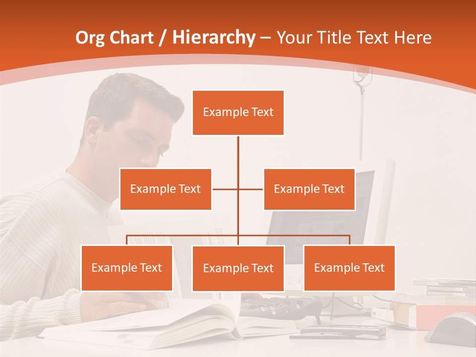 Stockphotograph Concentration Working PowerPoint Template