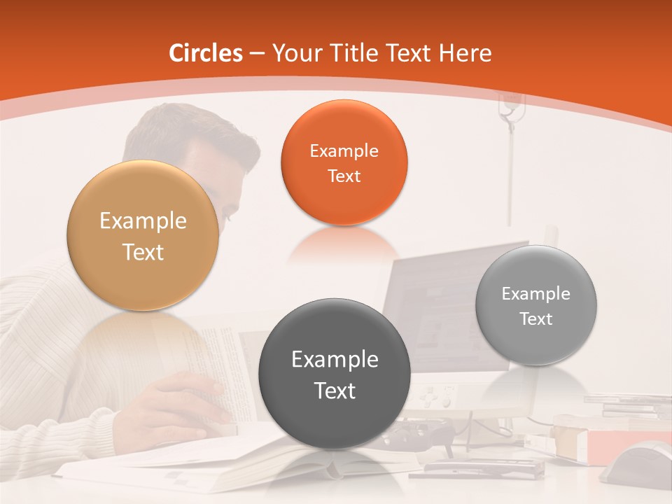 Stockphotograph Concentration Working PowerPoint Template